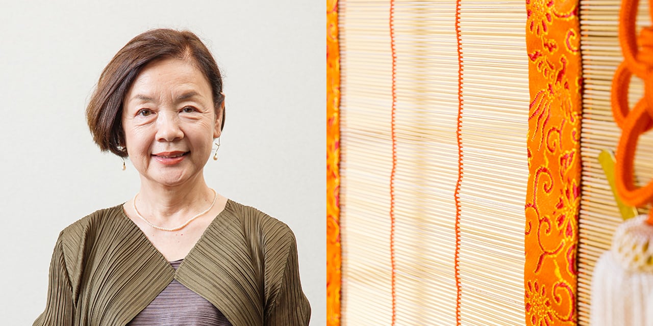 이하라 케이코(스키스 漉簀: 일본전통종이 만들 때 사용하는 도구) 제작공방)