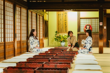 洗浴完之後,請您返回2樓座位。